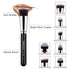 Eigshow Beauty Face 8 PCS SCULPT AND BLEND BRUSH KIT - BRIGHT SILVER